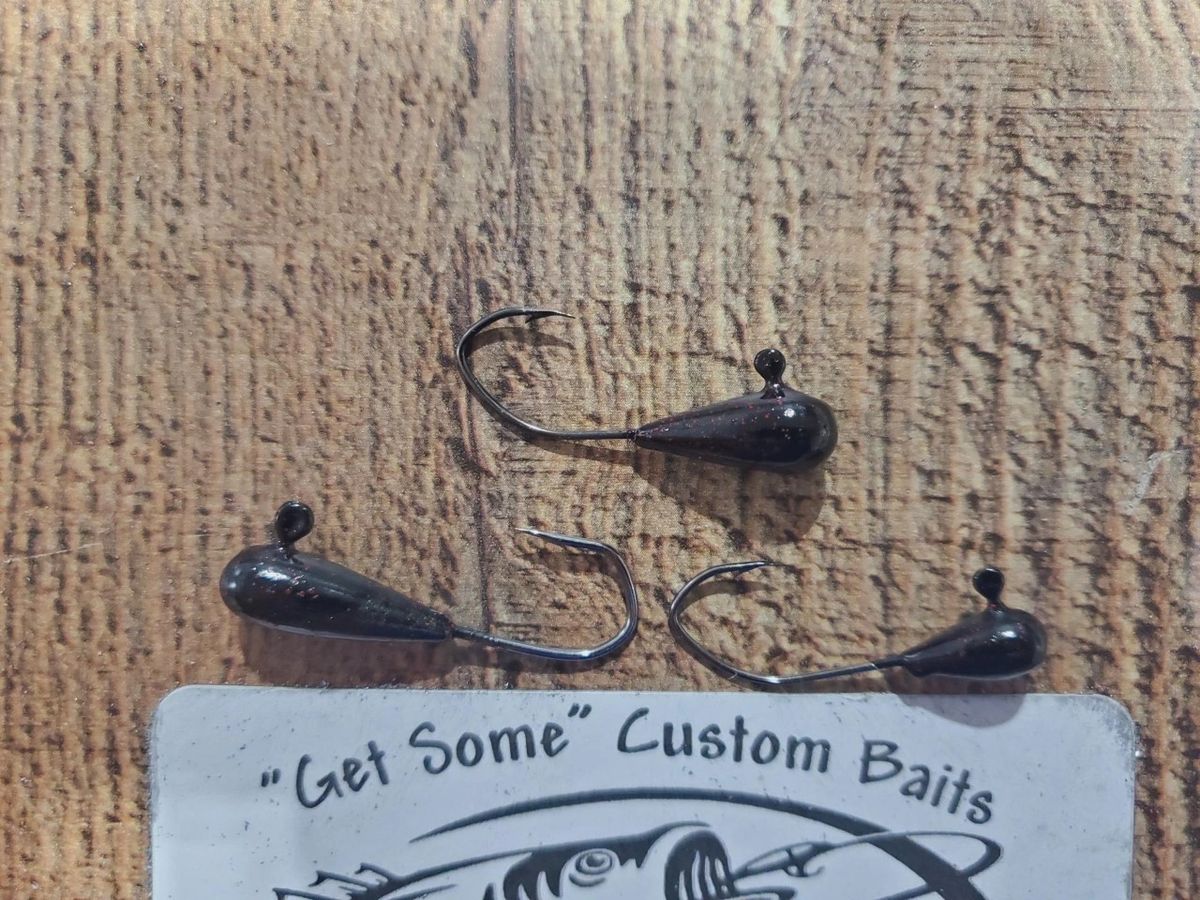 Tapered Lead Tube Jig Hooks!!!